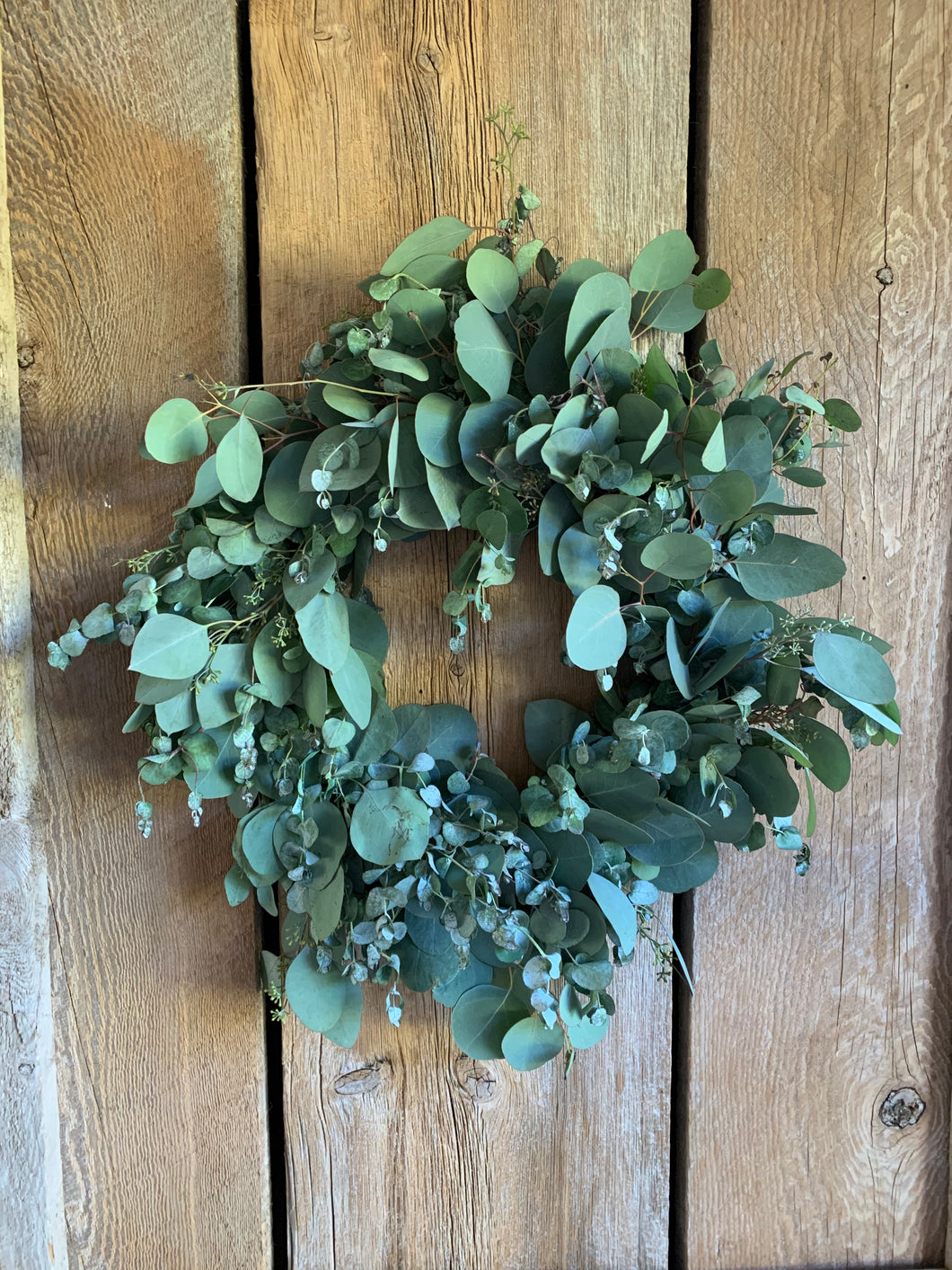 Handmade Mixed Eucalyptus Wreath